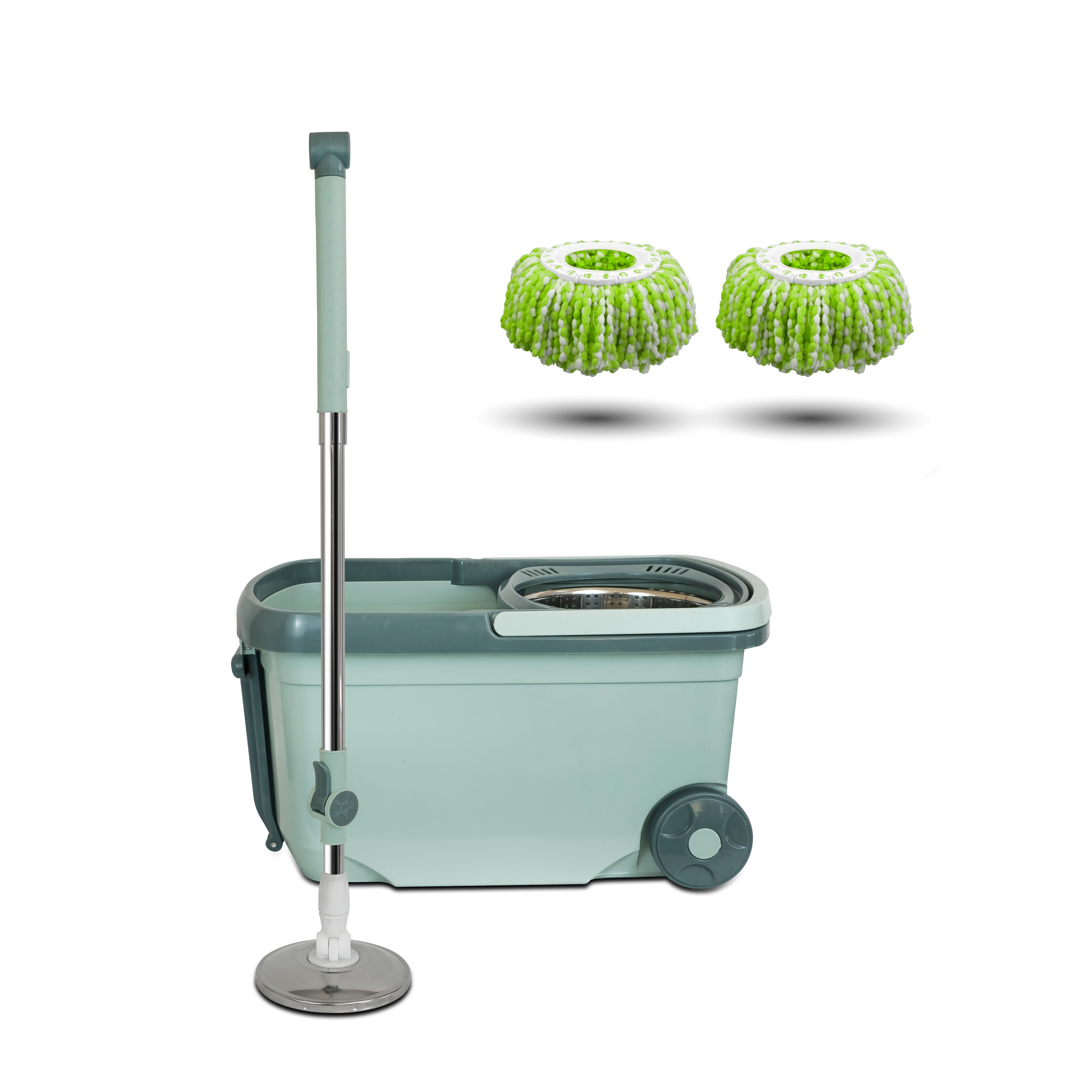 ชุดถังปั่นม็อบ SJEASYMOP รุ่น CARRY สีเขียว_1